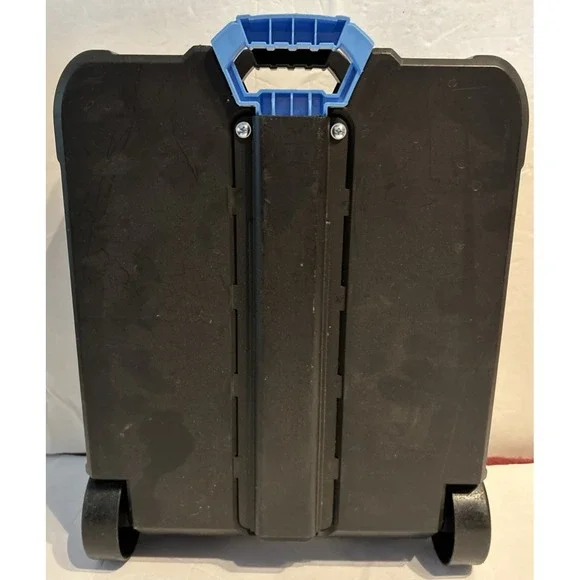 Hot wheels carrying case‎ 110 car capacity telescope handle & wheels USA 1/64 - Picture 2 of 8